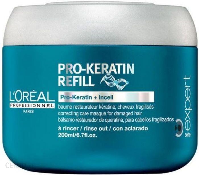 loreal pro-keratin refill maska keratynowa do włosów zniszczonych ipinie