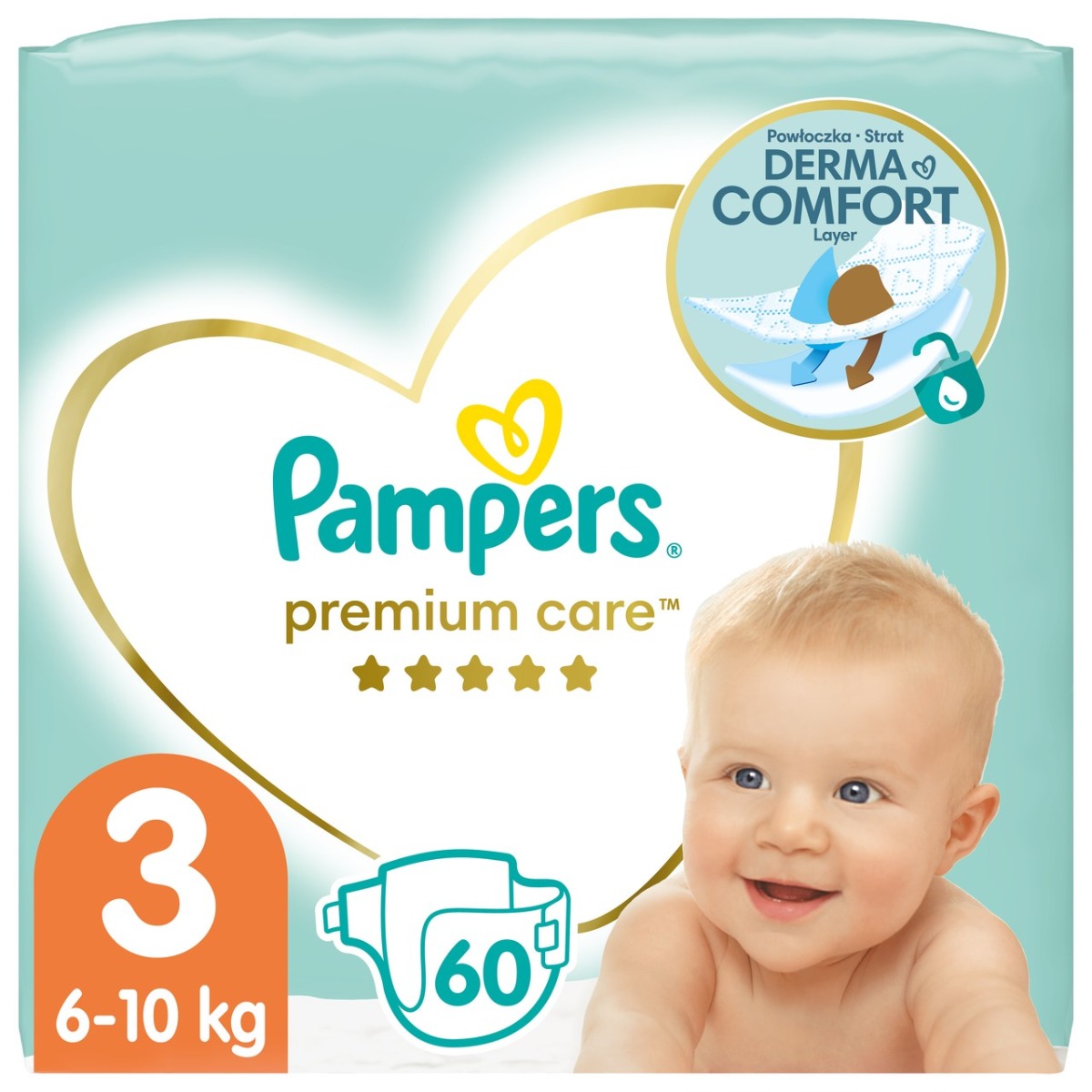 pampers premium skład