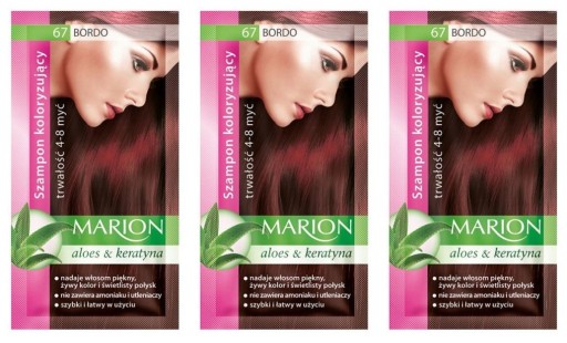 marion color szampon koloryzujacy allegro