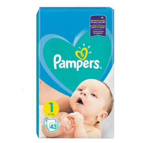 pampers new baby dry 2 43 szt