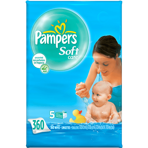 pampers soft care wipes