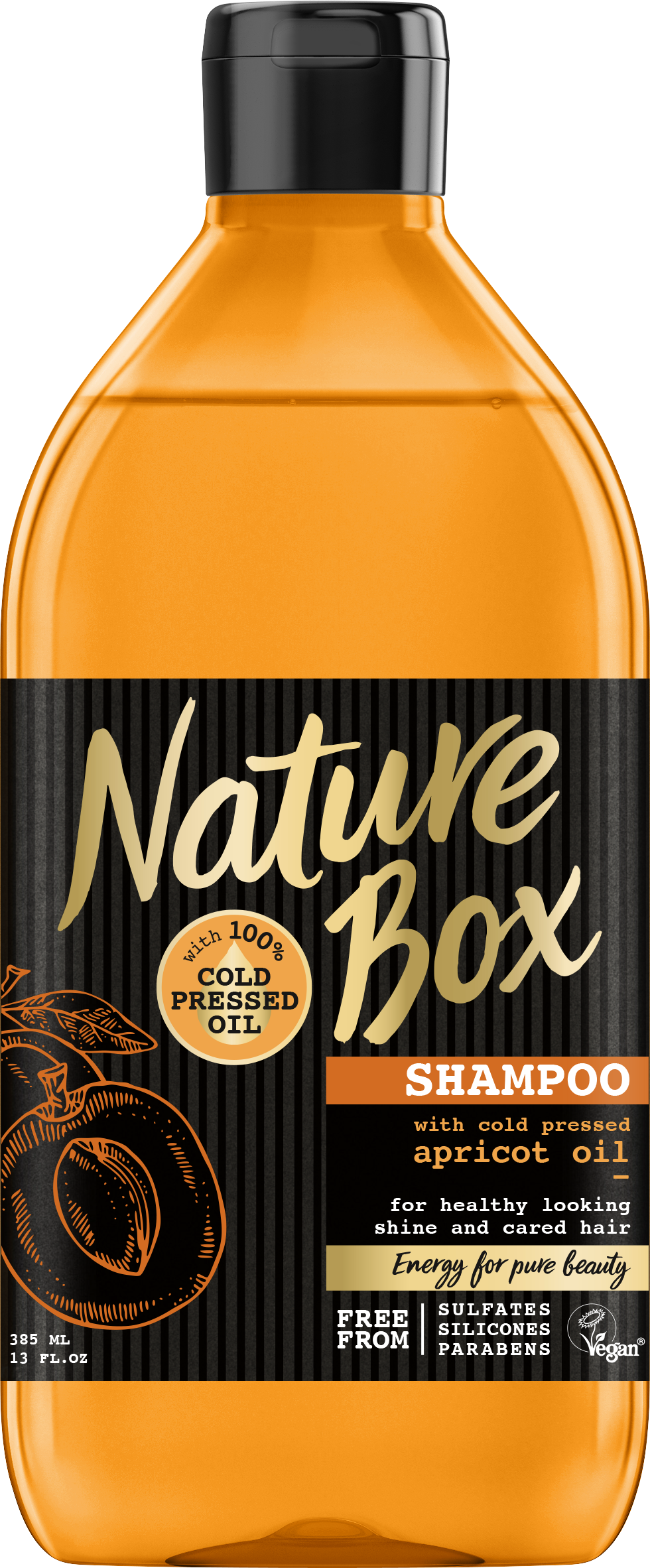 nature box apricot oil szampon ze 100 wizaz