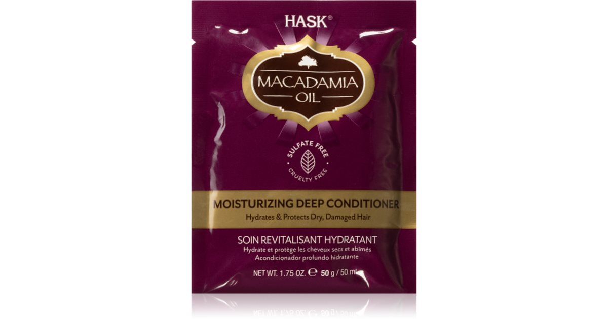 hask macadamia oil odżywka do włosów