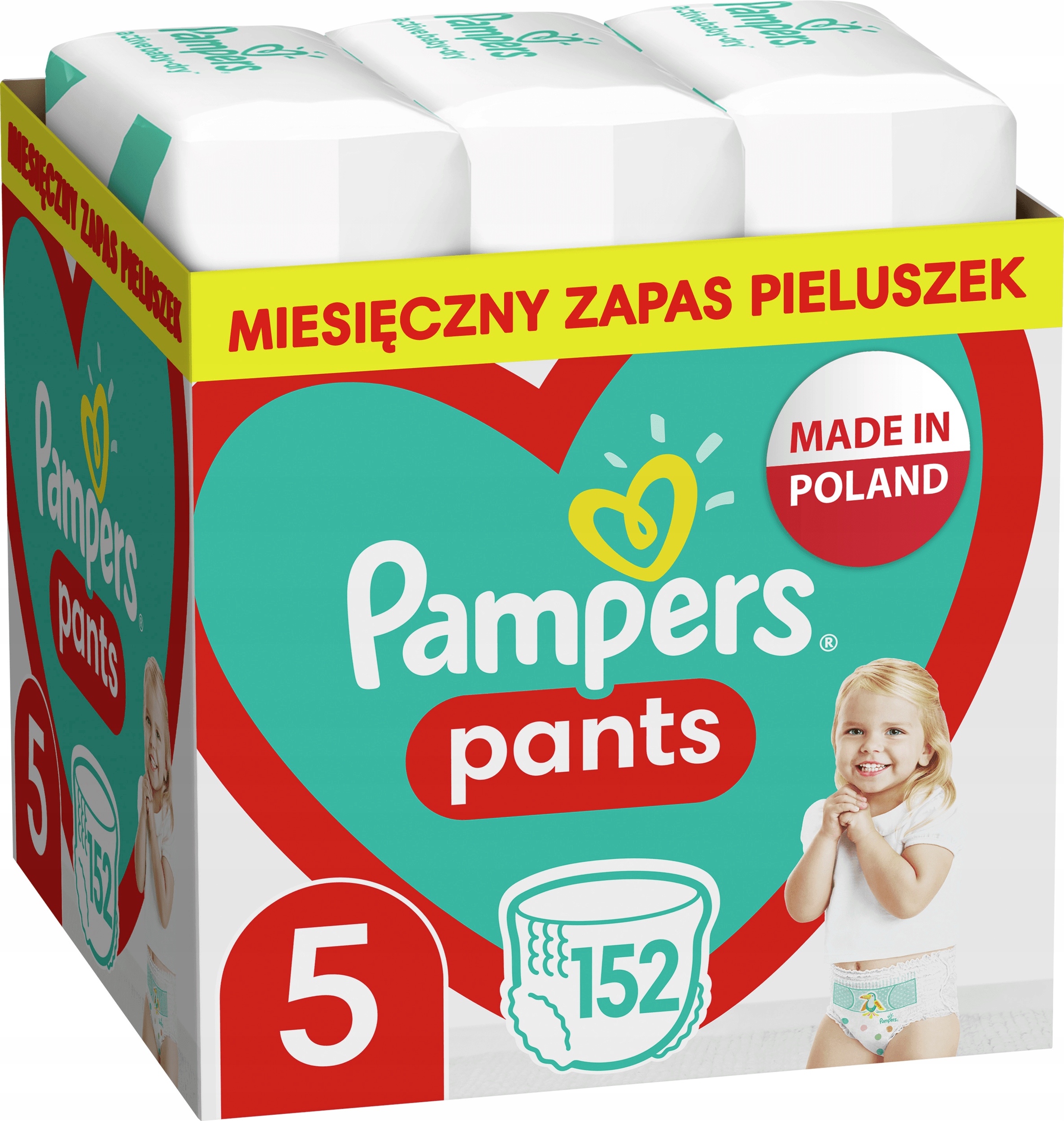 pieluchomajtki pampers pants 5