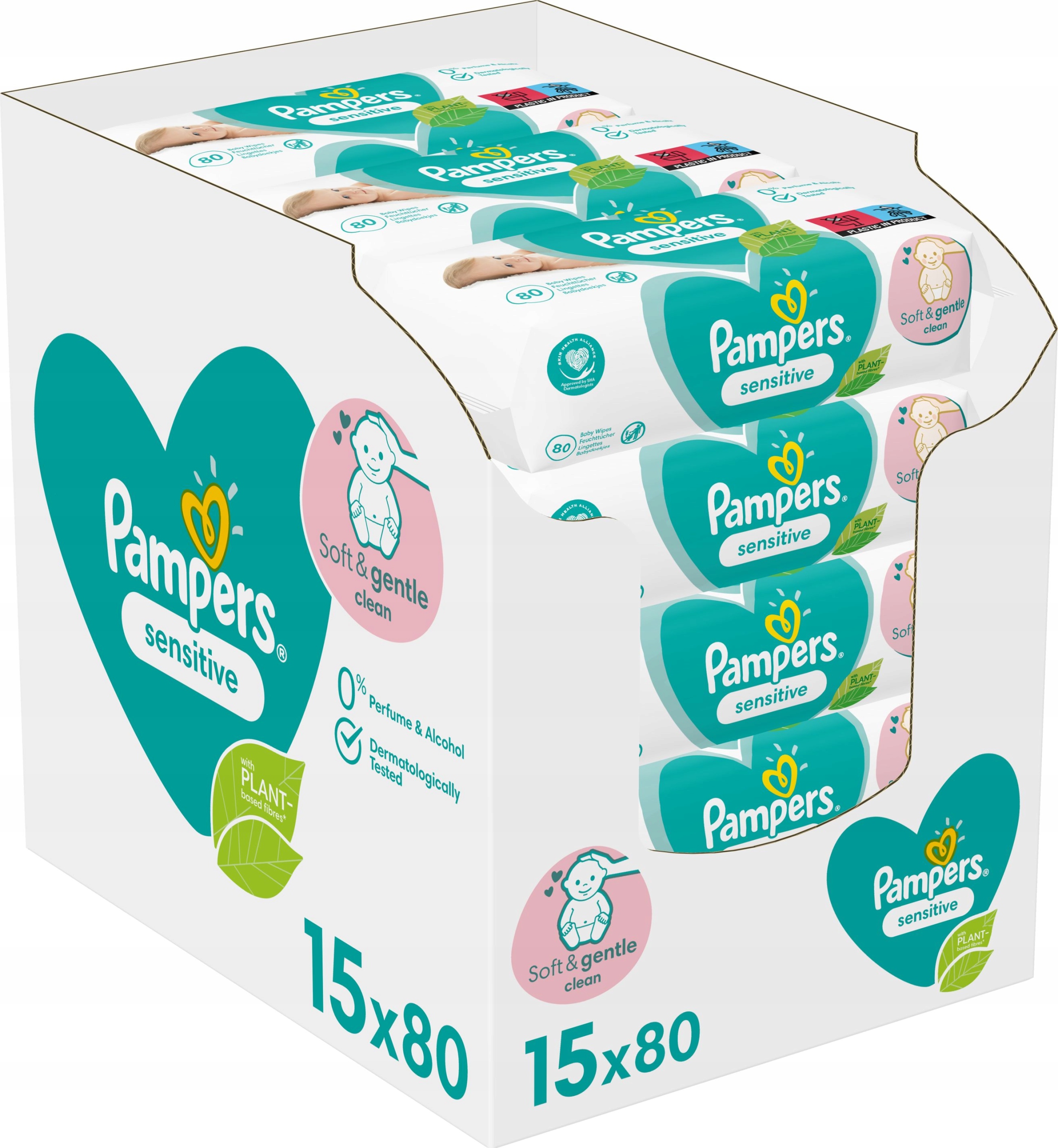 chusteczki nawilżające pampers allegro