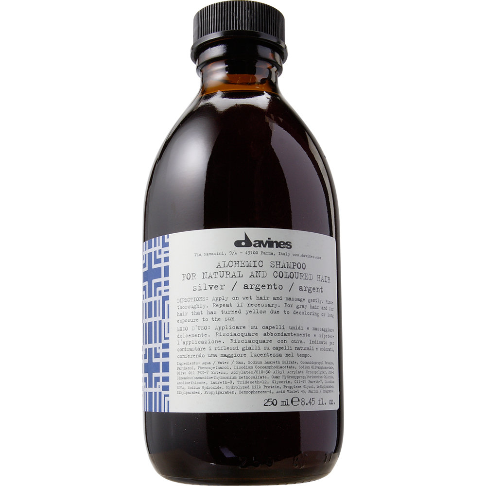 davines alchemic silver szampon do blond i siwych