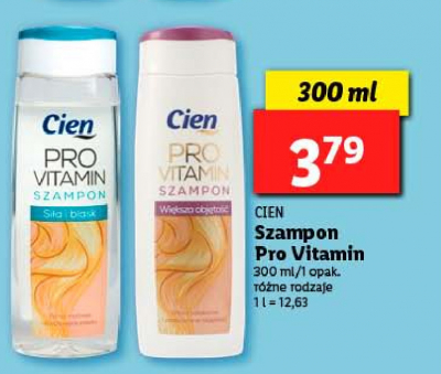 cien szampon pro vitamin cena