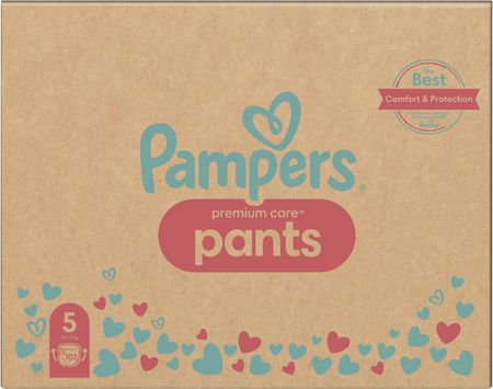 pampers premium pants 5 junior 102 szt ceneo