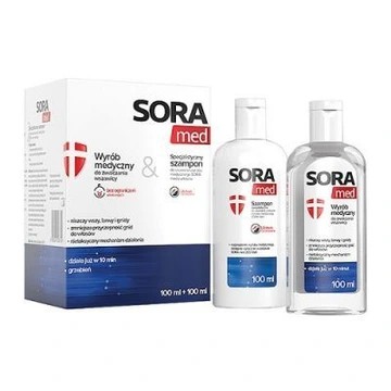 sora płyn szampon wszawica 100 100ml allegro