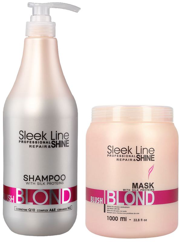 szampon do włosów rozjaśnianych sleek une