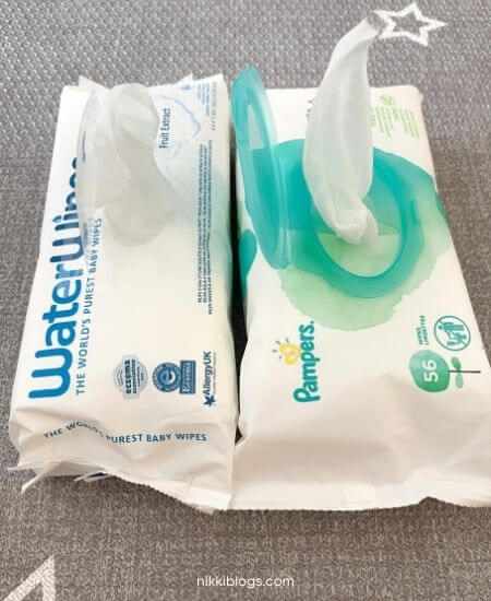 waterwipes vs pampers pure