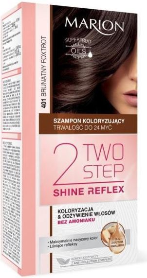 marion two-step shine reflex color szampon 401