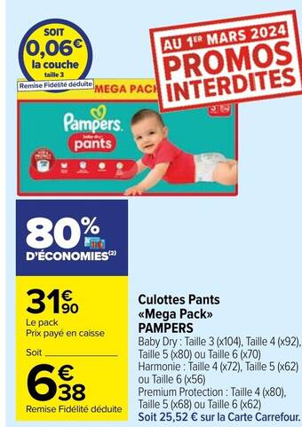 promo pampers belgique