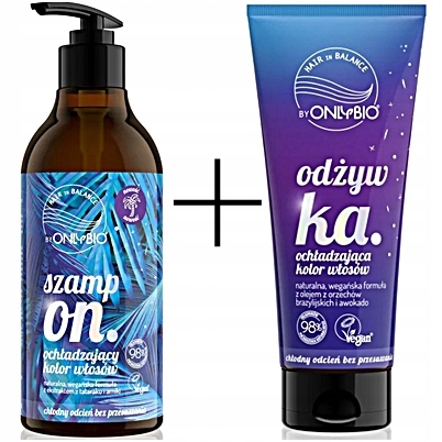 szampon i odzywka do wlosow fioletowe opakowanie