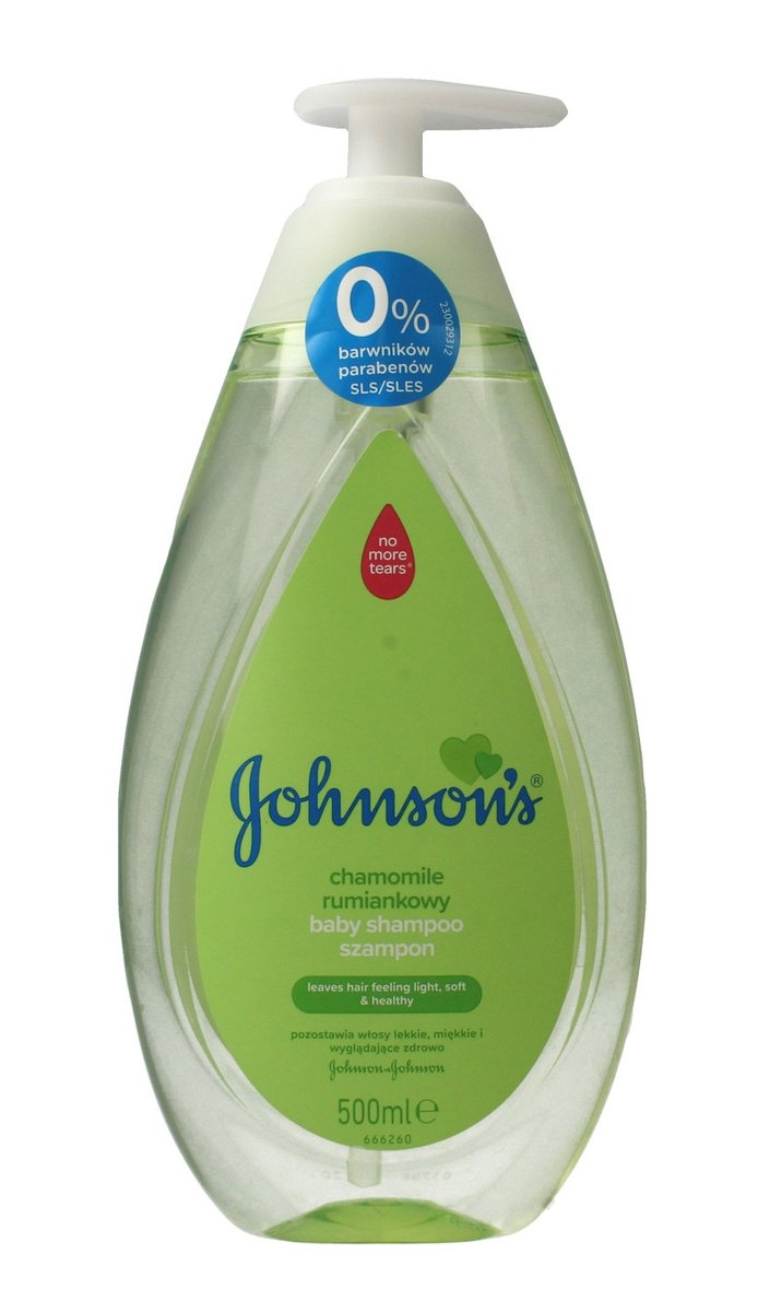 johnsons baby chamomile szampon rumiankowy dla dzieci