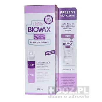 biovax odżywka do włosów ciemych