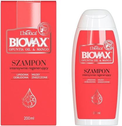 biovax szampon opuncja mango