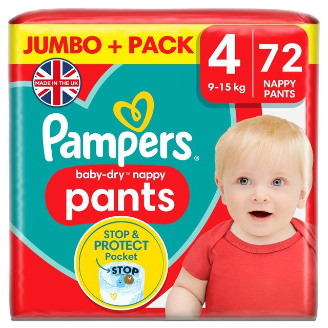 pampers 4 plus jaka waga