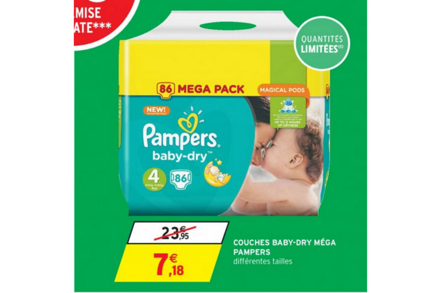 intermarché pampers