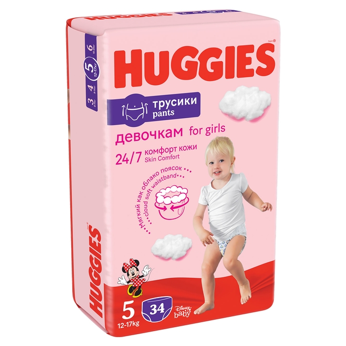 huggies pants 5 34 шт