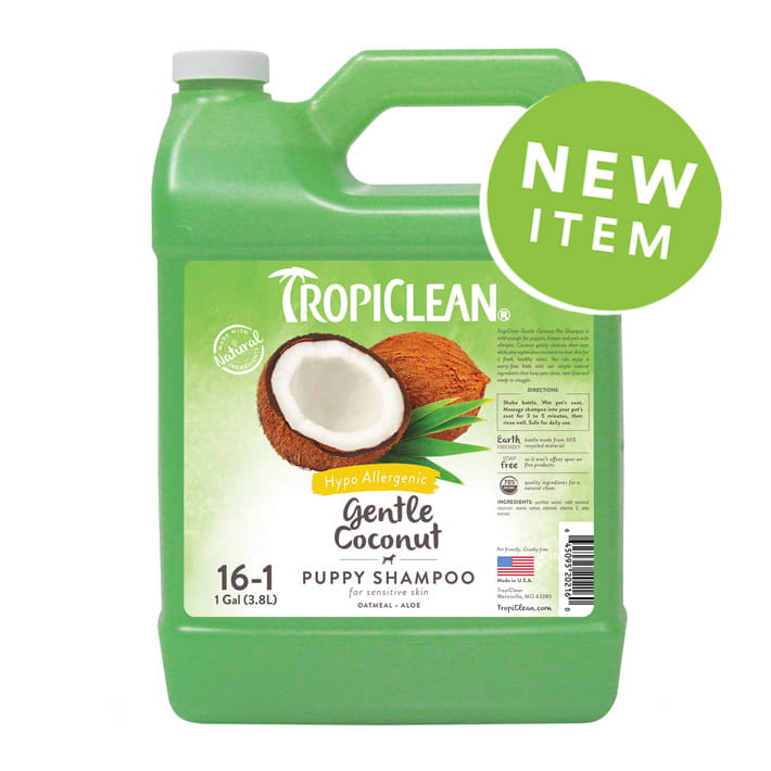 szampon z odżywka dla psa tropiclean coconut