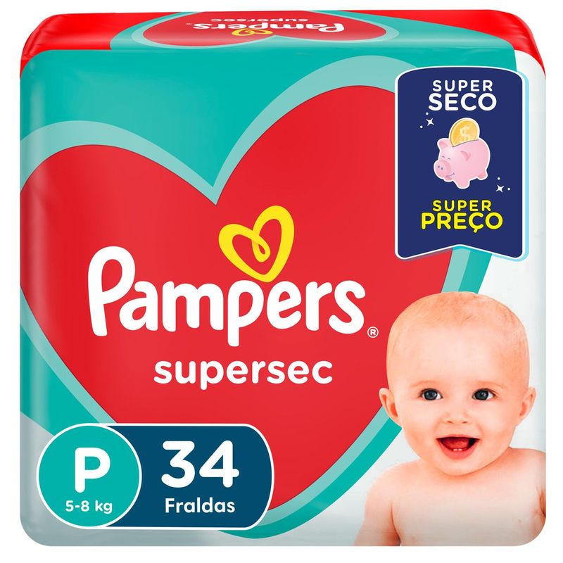 pampers 4 34szt