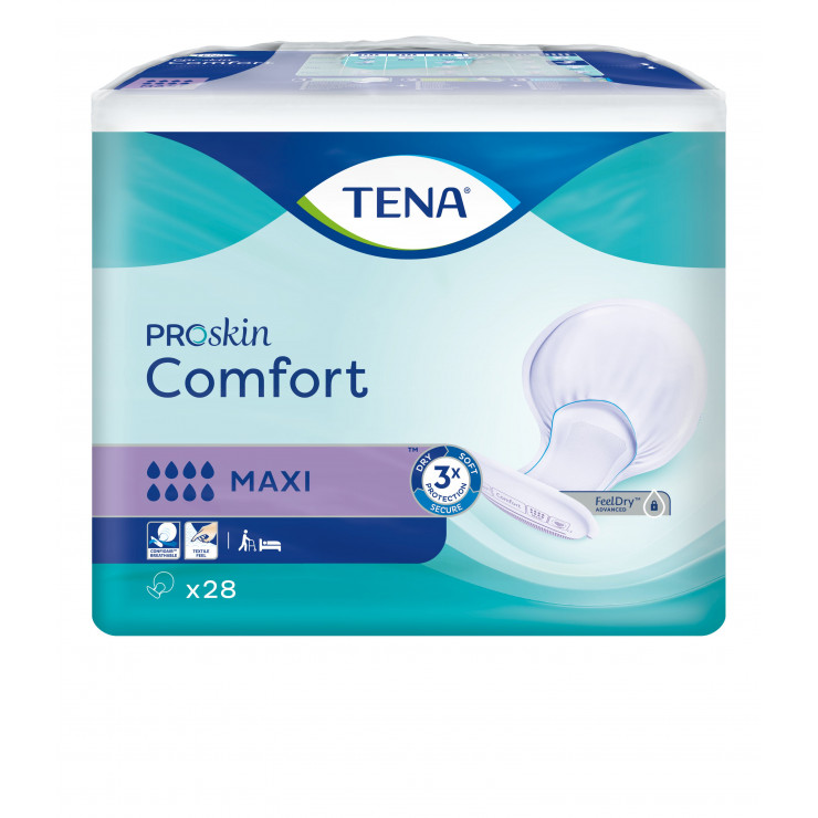 tena comfort maxi pieluchy anatomiczne 28 sztuk