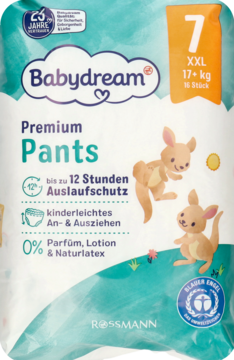 babydreams pieluchomajtki gdzie przod