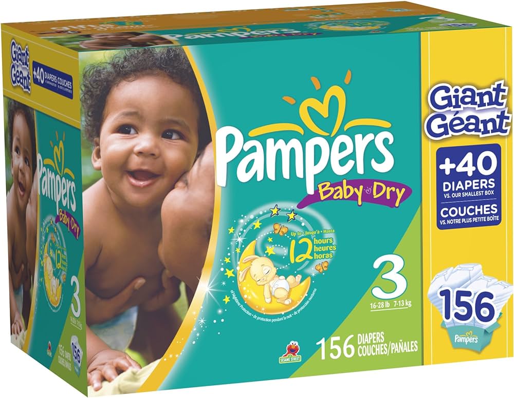 pampers giant pack 3 cena