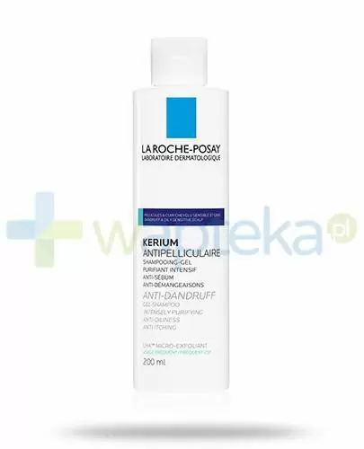 la roche-posay kerium szampon przeciwłupieżowy łupież tłusty