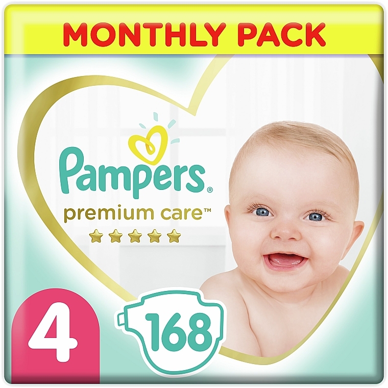 pampers premium care pieluchy 1 mini 168szt