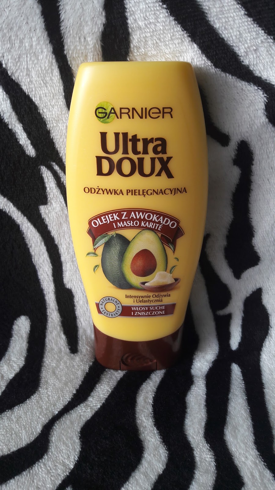 odżywka do włosów garnier ultra doux awokado