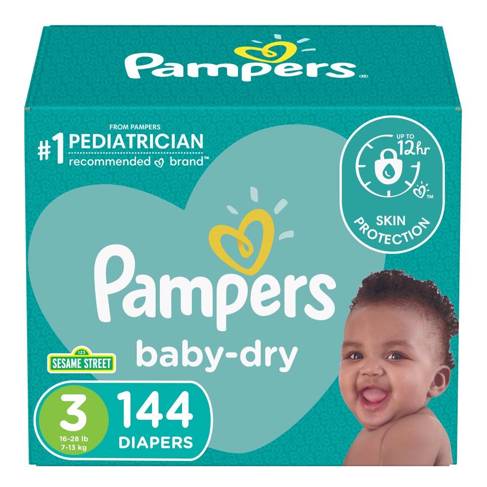 cena pampersow 144 sxtuk marki pampers