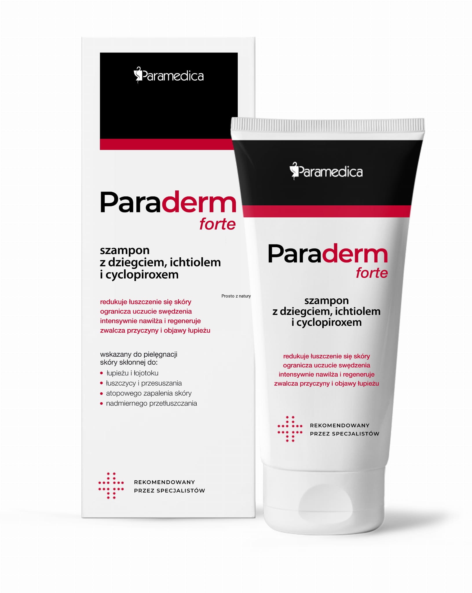 paraderm plus szampon przeciw łupieżowy