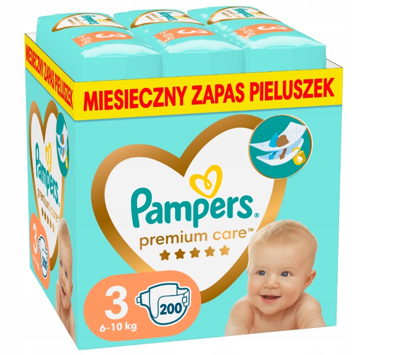 pampers rozmiar 3 allegro