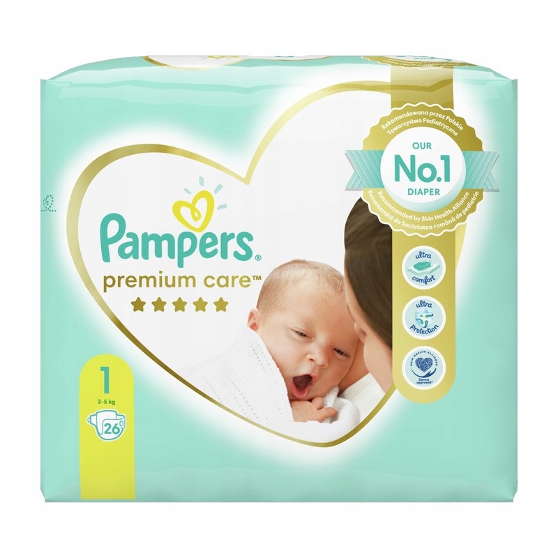 upominek pampers premium care ze szpitala