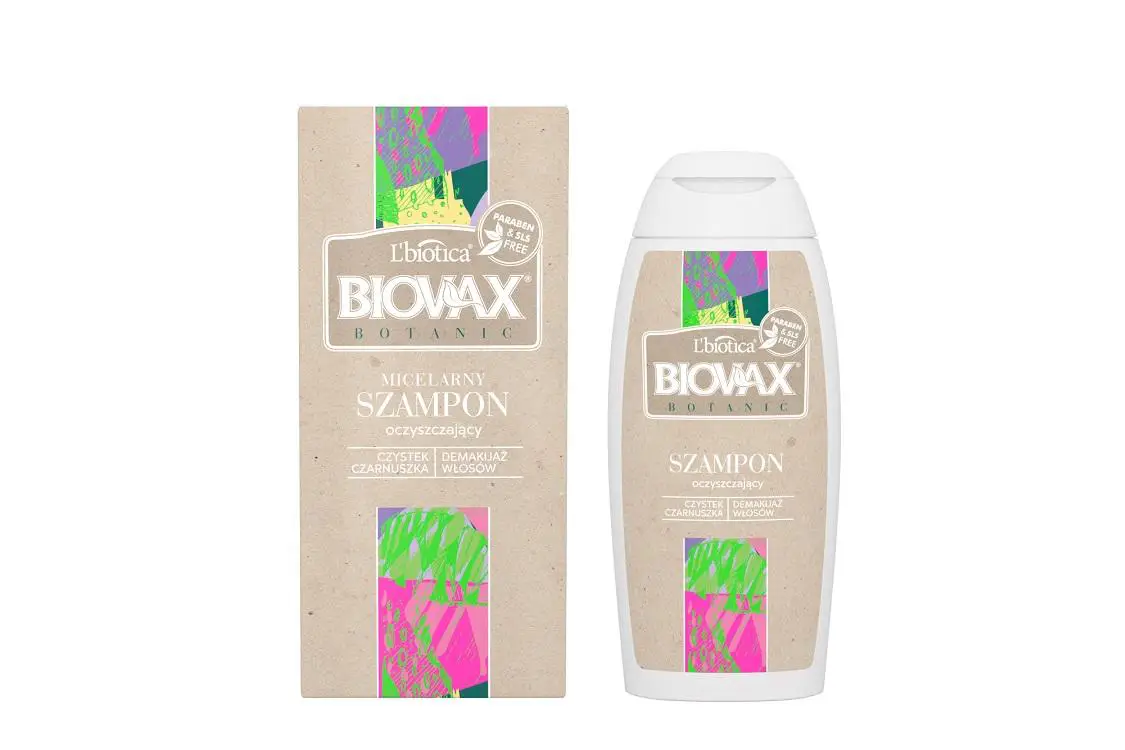 l biotica biovax botanic szampon micelarny oczyszczający do włosów