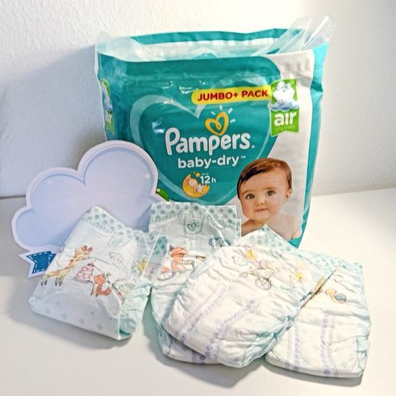 zalany pampers