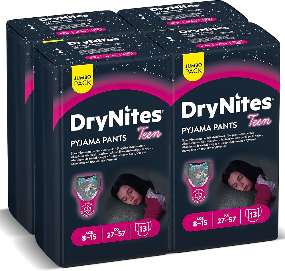 huggies drynites pieluchy dziewczynki 8-15l