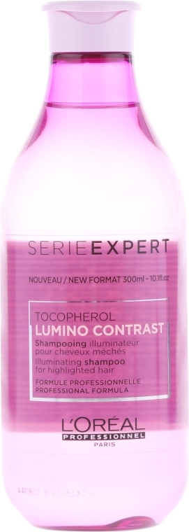 serie expert lumino contrast tocopherol szampon skład