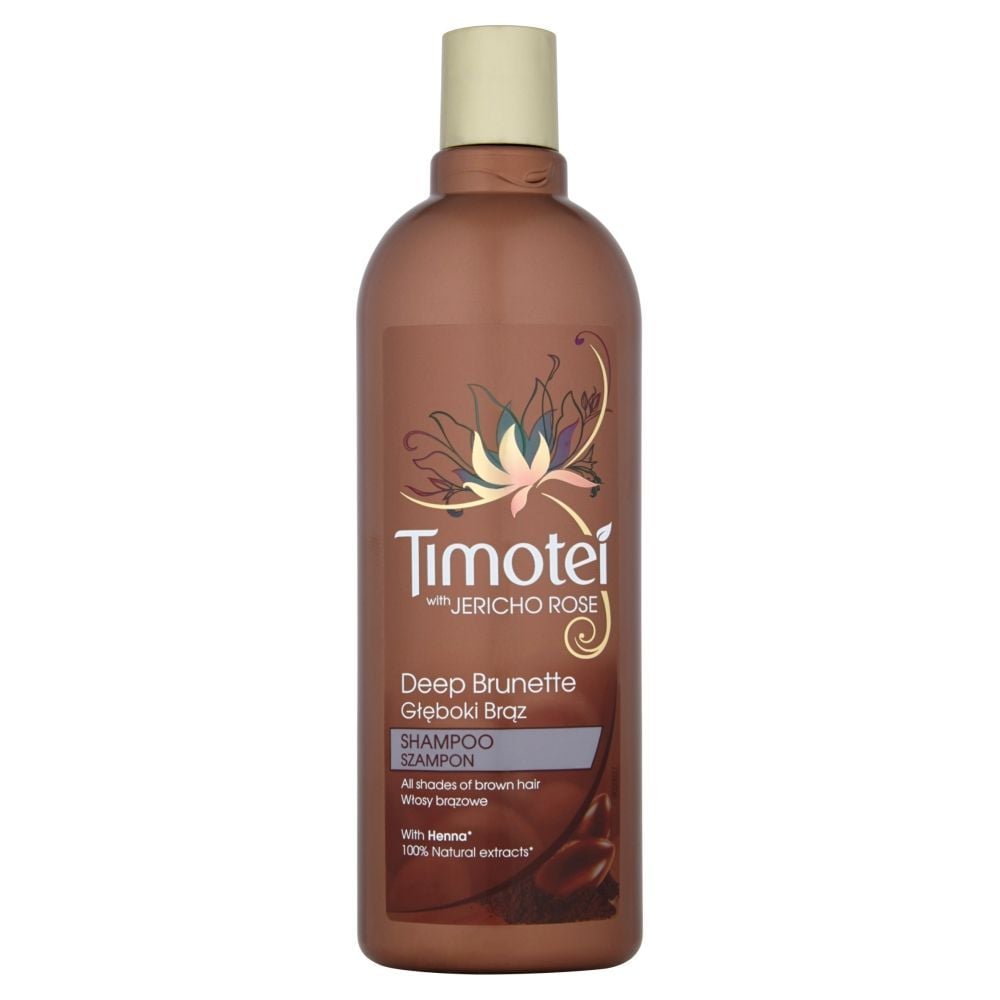 timotei with jericho rose szampon do włosów głęboki brąz