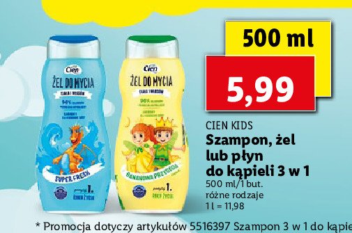 cien kids szampon 3 w 1