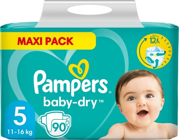 pampers baby dry 5