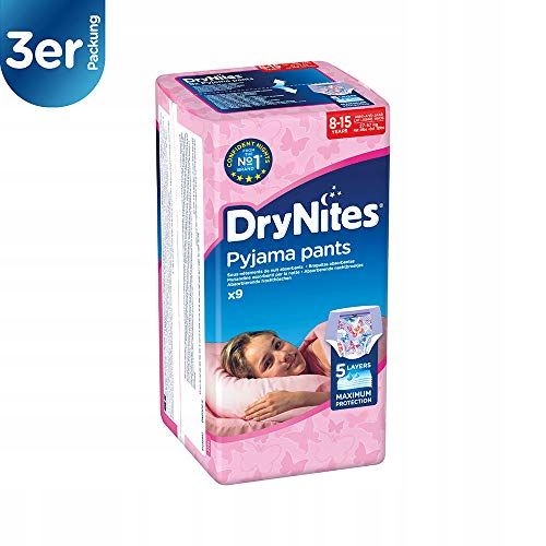 huggies drynites pieluchy dziewczynki 8-15l