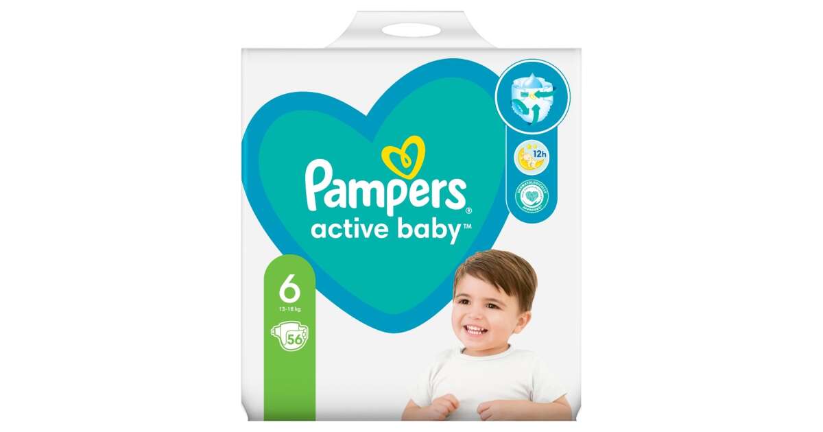 pampers active baby cena