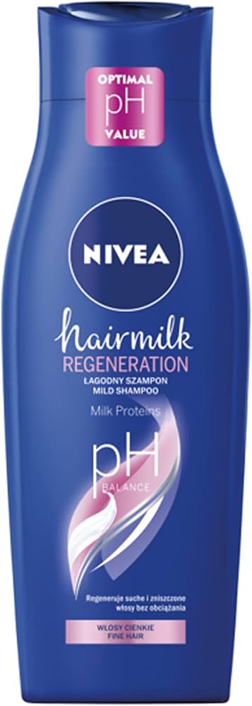 nivea szampon mleczny o stroktoze cienkiej