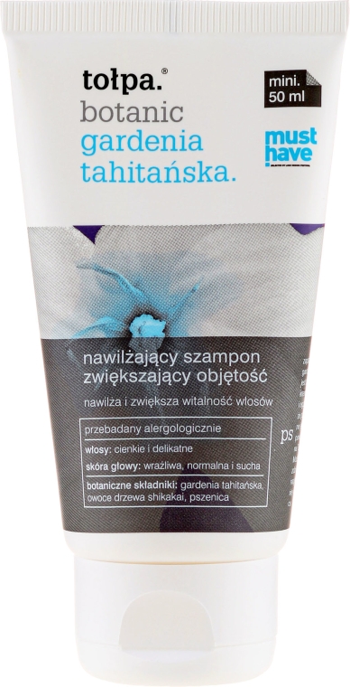 nawilżający szampon zwiększający objętość 50 ml