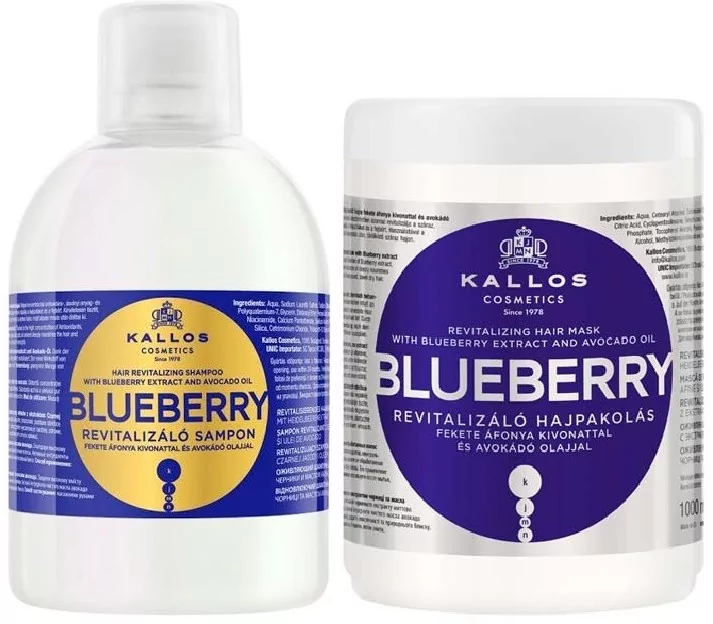 kallos szampon do włosów blueberry