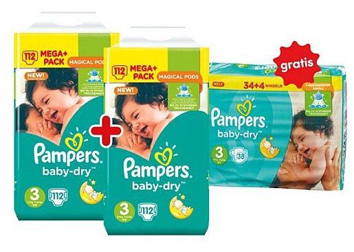 megapak pampers 4 netto