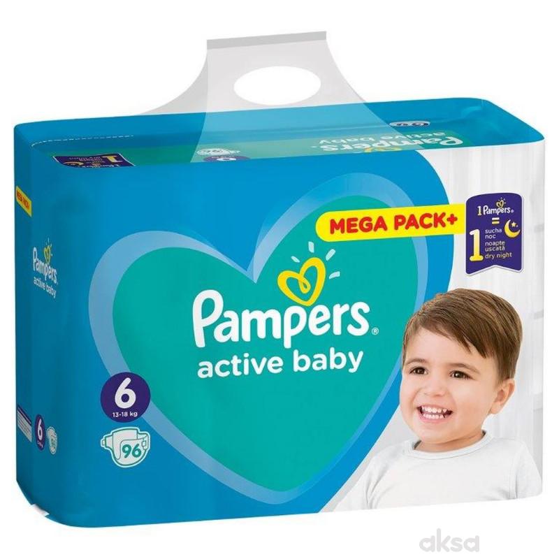 pampers mega box cena